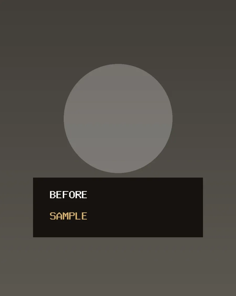 Porcelain Veneers before treatment — sample placeholder, not a real patient